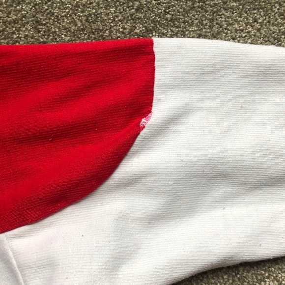 VINTAGE 80’s / 90’s TROCADERO USA FREEDOM LOVE LIBERTY CREWNECK SWEATSHIRT - Picture 6 of 8